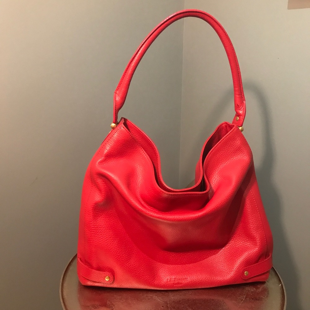 LK Bennett Red Leather Purse